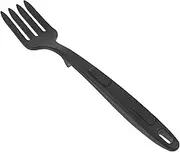 VALICLUD Large Cooking Fork for Food Serving Baking Carving Silicone Pasta Server Fork Reusable Ergonomic Design Washable