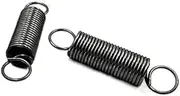 2/4/5pcs 0.3mm Wire Diameter Steel Tension Spring with Hook Strong Extension Stretch Springs 2mm Outside Diameter 10mm-300mm Length(0.3mmx2mmx70mm 5Pcs)