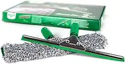 AK011AUNGER ErgoTec 2-in1 Window Cleaner Starter Kit - Squeegee & Microfibre Power Washer Sleeve,Green,35cm
