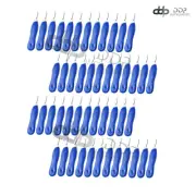 Lot Of 50 Pcs Scalpel Handle Plastic #4 with Blue Color Surgical Instruments