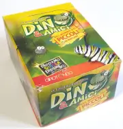 Dino & Amici Nel Mondo dei Piccoli Box 50 Packs Stickers Fol-Bo Dinosaurs