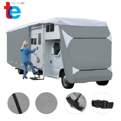 26'-29' RV Cover Storage Anti-UV For Class C Motorhome Trailer Camper