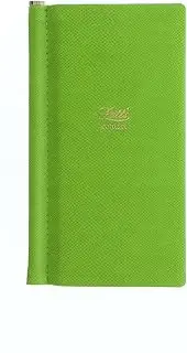 Letts Of London Legacy Slim Pocket Address Book, Green