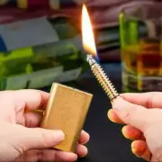 2024 New Original Zorro Pure Copper Match Retro Kerosene Oil Cigarettes Lighter