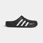 Mens ADILETTE CLOGS Core Black / Cloud White Shoes Sandals GZ5886