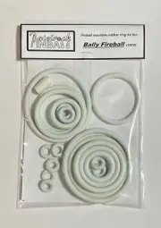 1972 Bally Fireball Pinball Machine Rubber Ring Kit