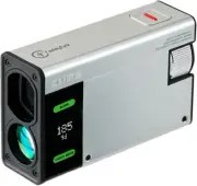 GOLFZON CaddyTalk CUBE Laser Rangefinder Golf Distance Meter Silver 6X Zoom
