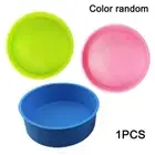8Inch Round Silicone Non-stick Cake Pan Bread Baking Tray J. I5W1 For B5K3