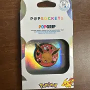 Popsockets PopGrip Phone Grip & Stand with Swappable Top Enamel Eevee.