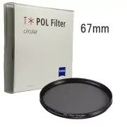 New Carl ZEISS T * POL Filter 67mm Circular Polarizer Filter Made in Japan