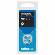 Sutton M4031005 - Button Die - Carbon: MF10 x 1mm 1" OD