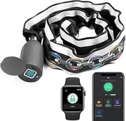 Chain Lock Keyless Waterproof Bicycle Lock eLinkSmart 100CM Chain Lock for Bike Scooter Motorcycle Door Fence Gate Fingerprint Bluetooth App Heavy Duty Security 2024 Updated