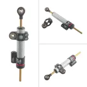 Durable CNC Motorcycle Steering Damper Linear Stabilizer Reversed Safety Control