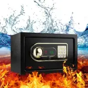 SAFE BOX with Alarm,Electronic Digital Security Safe Steel,Fireproof Safe Box...