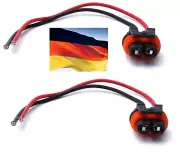 Flosser Wire 9448 Pigtail Female H11 Two Harness Head Light Low Beam Replacement (for: Volvo)