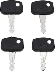 4PCS Ignition Key 68920 PL50168920 for Kubota BX25 BX1860 BX2350 BX2370 BX2660 GR F ZR ZD RTV500 RTV900 RTV1400 RTV Series Tractor