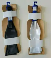 Boys Apt 9 Brand Black or White Satin Neck Bow Tie