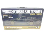 TAMIYA 1/10 Scale RC PORSCHE TURBO RSR TYPE 934 Black Edition w/Bag NEW Unused