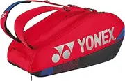 Yonex BAG2402R Tennis Badminton Racket Bag, Racket Bag, Holds 6 Rackets