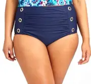 TS TAKING SHAPE plus size S - M / 18 Congo Swim Brief Swimwear navy bathers NWT!