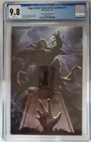KING IN BLACK PLANET OF SYMBIOTES #1 MINT VIRGIN SKAN SRIVSWAN 7 OF 800 CGC 9.8