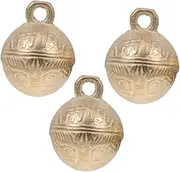 BESPORTBLE Pet Bell Carrier Tank Decorations Pets Hands Knot Holder Belt Small Brass Bells Craft Bells Small Bells Copper Golden