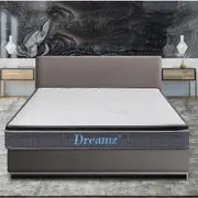 Dreamz Mattress Spring Euro Top Queen Double King Single Foam Medium Firm 18CM
