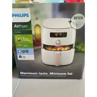 在飛比找蝦皮購物優惠-全新未拆封 PHILIPS 飛利浦熱穿透氣旋數位健康氣炸鍋4