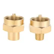 1/4" NPT Thread Grill Stove Connector Fitting 1LB Propane Gas Refill Adapter Set