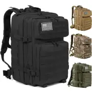 45L Military Tactical Backpacks Army 3 Day Assault Pack Hiking Treeking Rucksack