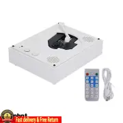 Rechargeable Bluetooth CD Player Portable Speaker Birthday Gift White Wood Grain