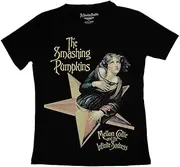 [Rock Off officially licensed products] The Smashing Pumpkins Mellon Collie Womens Skinny Fit T Shirt S