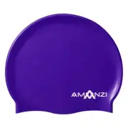 Amanzi Signature Jewel Swim Cap, Silicone Swim Cap