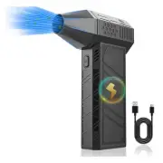 Powerful Compressed Air Duster-Adjustable 130000RPM -Reusable No Canned Air6340