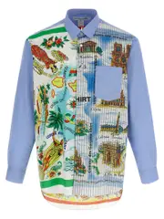 [Comme Des GarçOns Shirt] Comme Des GarçOns Shirt-Printed Shirt Camicie Multicolor-Uomo L