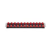 Professional Quality Aluminum Double-Rail Socket Organizer (Line-strip series...