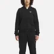 Reebok Identity Small Logo Fleece Full-Zip Hoodie Black