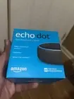 Echo Dot (3rd Gen) - Smart speaker with Alexa – Charcoal - Amazon Echo Brand New