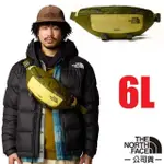 【THE NORTH FACE】防潑水可調節腰帶休閒腰包6L.斜背包.側背包.隨身包袋.腰臀包(81EN-4P9 橄綠)