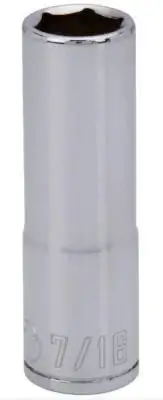 Craftsman 7/16 in. X 3/8 in. drive SAE 12 Point Deep Socket