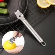1 pc Stainless Steel Lemon Zester & Grater – Kitchen Peeler, Grater