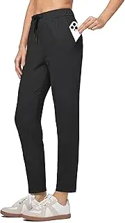 [WILLIT] Women's Golf Travel Pants Lounge Sweatpants 7/8 Athletic Pants Quick Dry On The Fly Pants