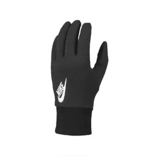 【NIKE 耐吉】手套 Club Fleece Gloves 女款 黑 白 保暖 防寒 可觸控螢幕(N1004361-010)