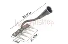 Weeding and planting vegetables five teeth new type of soil iron spike harrow