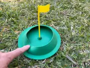 JOSAN All Direction Golf Rubber Putting Cup with Flag Practice Training Aid Hole