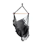 Hanging Hammock Swing Chair - Grey Camping Outdoor