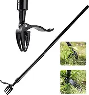 Weed Puller Tool,Stand Up Weed Puller,Detachable Weed Puller,Weed Puller Tool with Long Handle,Garden Weeder Tool,4 Claw Stand Up Weeder, Weeding Tool for Dandelions Root