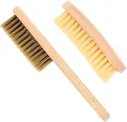 2pcs Sand Removal Brush Volleyball Brush Sand Brush Grout Brush Brushes for Sand Cleaning Sand Remover for Cleaning Ocean Lakeside Sports Brush Crevice Brush Counter Duster Pbt