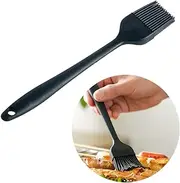 Dorischen Silicone Brush Basting Brushes Barbecue Home DIY Kitchen Safety Baking Tool Pastry Cookie Kitchen Cook Brush with Handle Spread Oil Butter Sauce Marinades 1 Pcs