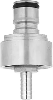 QANYEGN Beer Line Nipple, Carbonate Ball Lock Keg Post, Carbonate Soda Cap for Bottled Carbonated Sodas and Beers